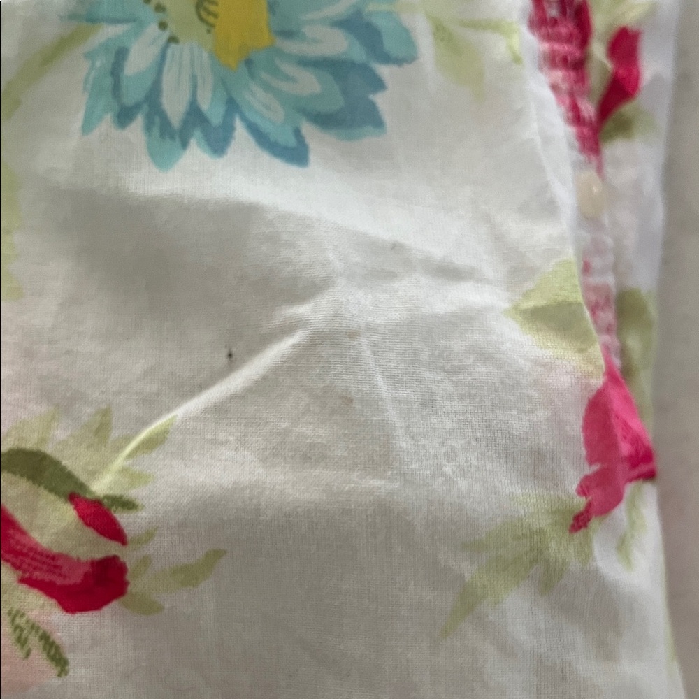 Abercrombie & Fitch Floral Mini Dress - White and Pink - Picture 6 of 7